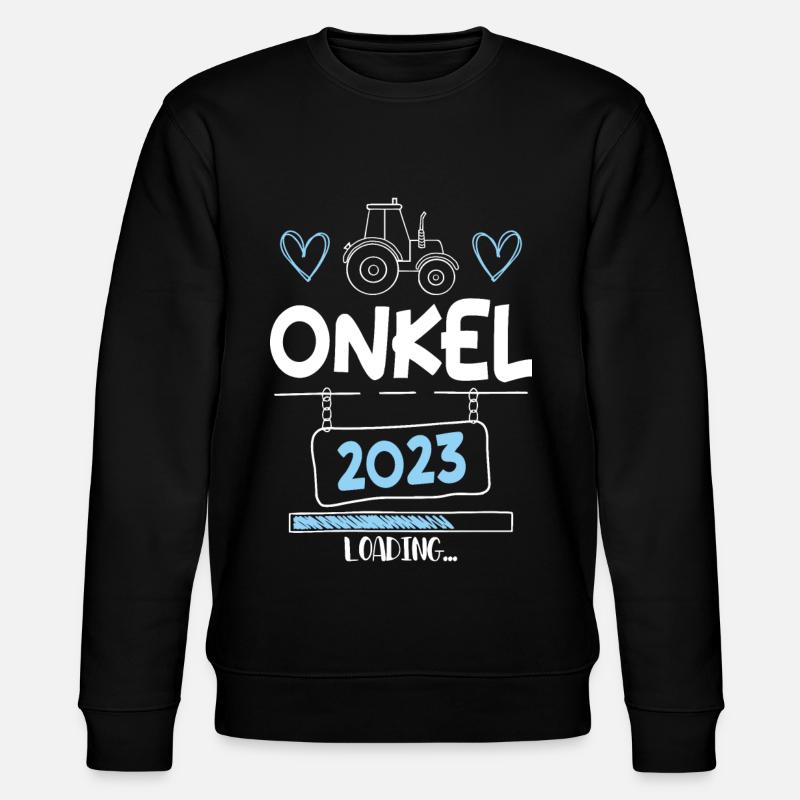 Onkel 2023 Loading - Stanley/Stella Unisex Bio-Sweatshirt CHANGER  - Schwarz