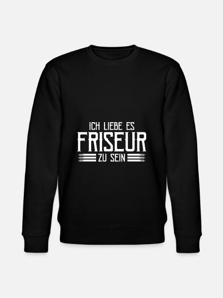 Friseur - Stanley/Stella Unisex Bio-Sweatshirt CHANGER - Schwarz