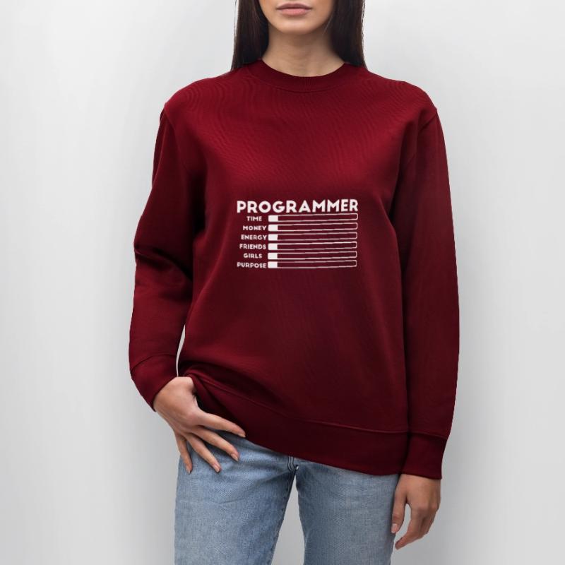 Programmierer Nerd computer HTML Stanley/Stella Unisex Bio-Sweatshirt CHANGER 