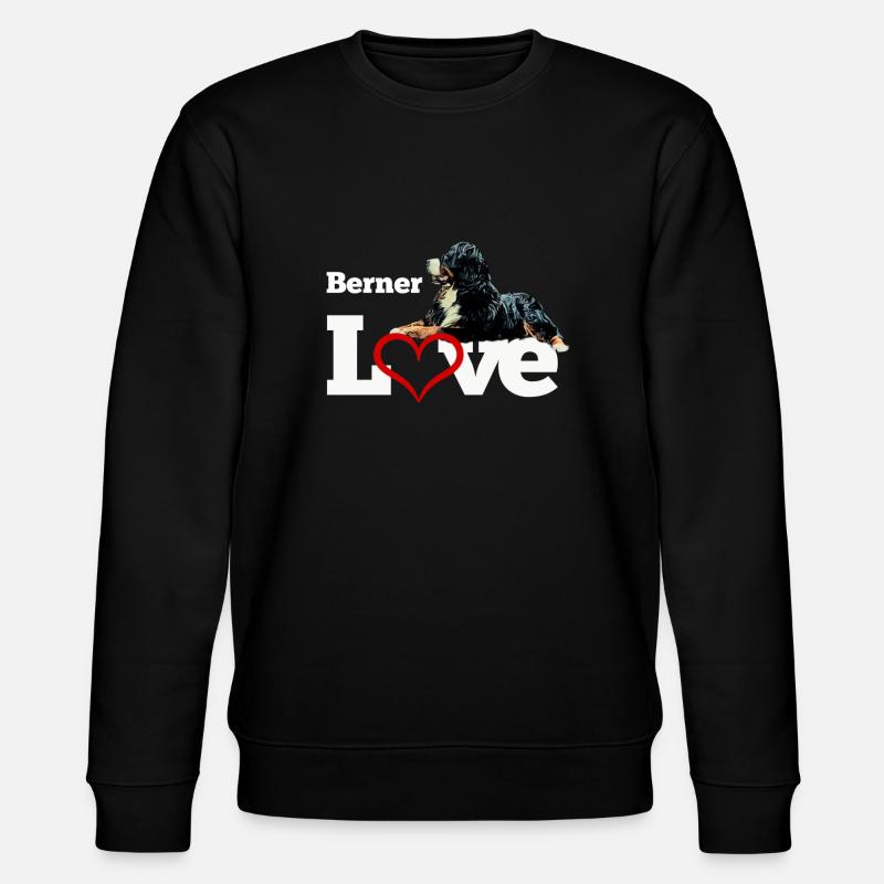 Bouvier bernois - Sweat bio CHANGER Stanley/Stella Unisexe - noir