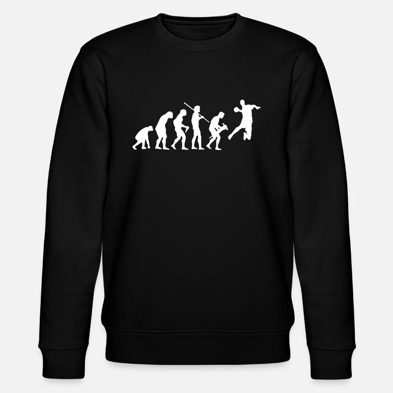 EVOLUTION HANDBALL - Stanley/Stella CHANGER Unisex Organic Sweatshirt - black