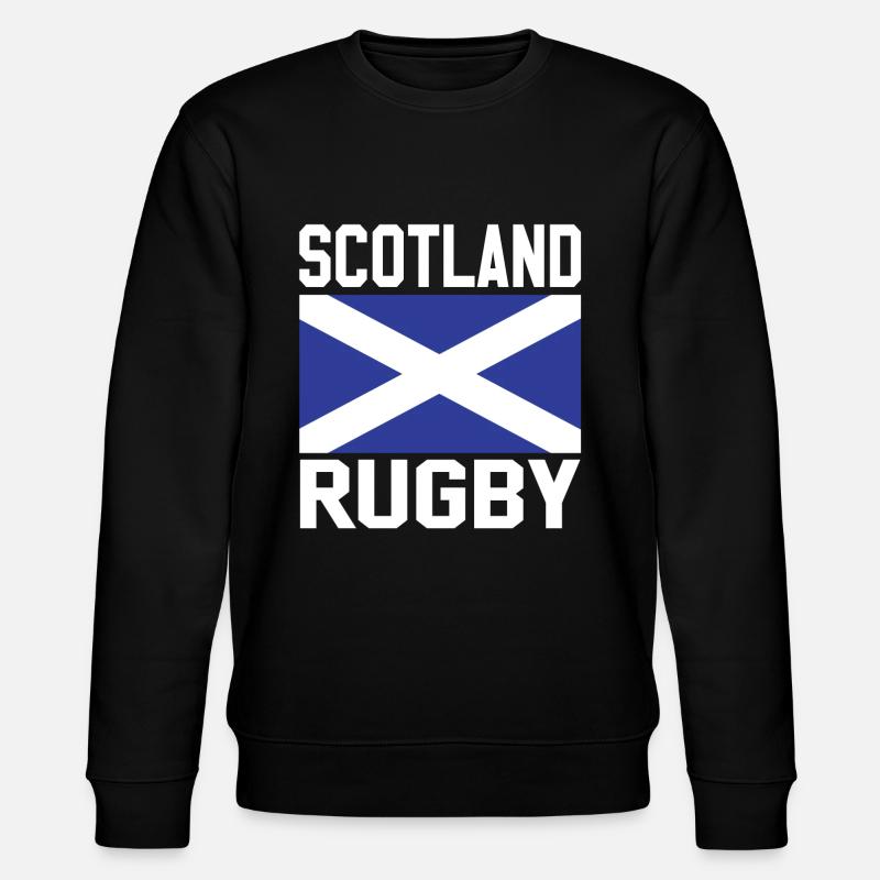 Rugby Ecosse - Sweat bio CHANGER Stanley/Stella Unisexe - noir