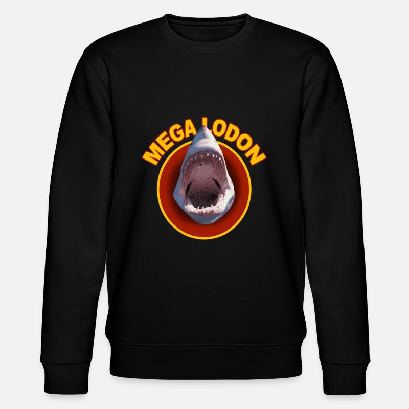 Megalodon Super avec Shark - Sweat bio CHANGER Stanley/Stella Unisexe - noir