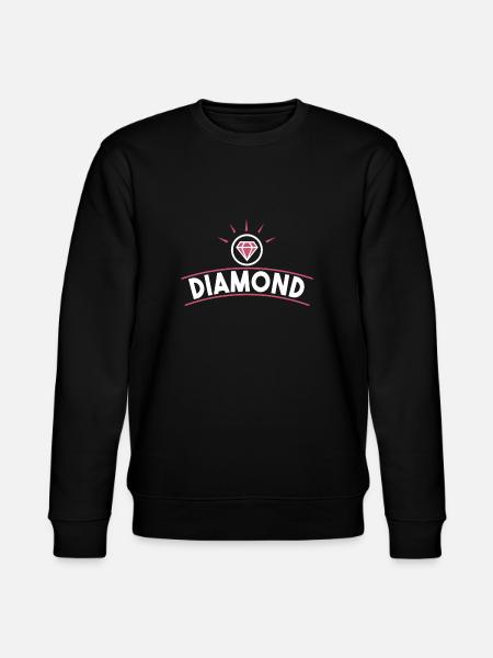 Diamond - Stanley/Stella CHANGER Unisex Organic Sweatshirt - black