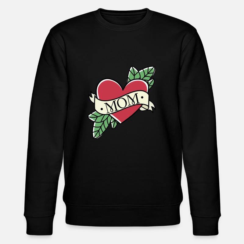 Beste Mama - Stanley/Stella Unisex Bio-Sweatshirt CHANGER  - Schwarz