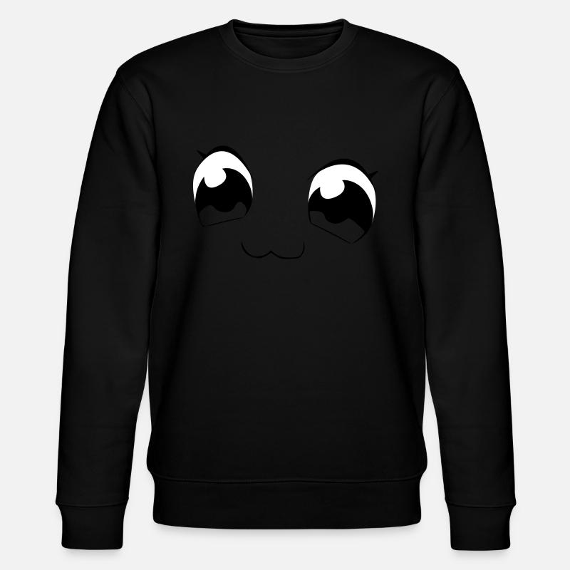 Augen - Stanley/Stella Unisex Bio-Sweatshirt CHANGER  - Schwarz