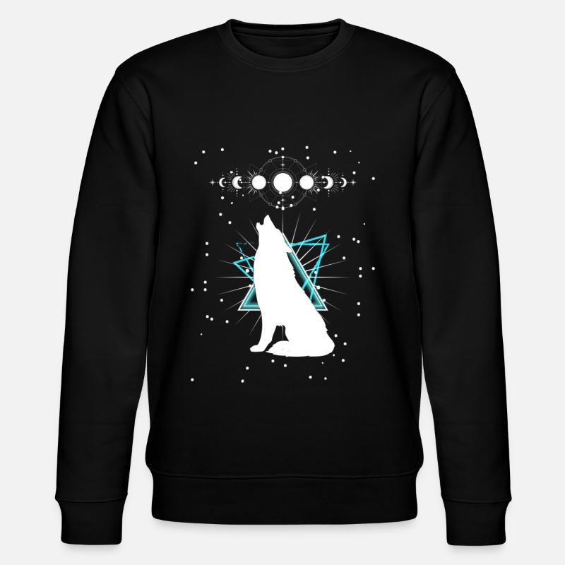 Étoiles Loup - Sweat bio CHANGER Stanley/Stella Unisexe - noir