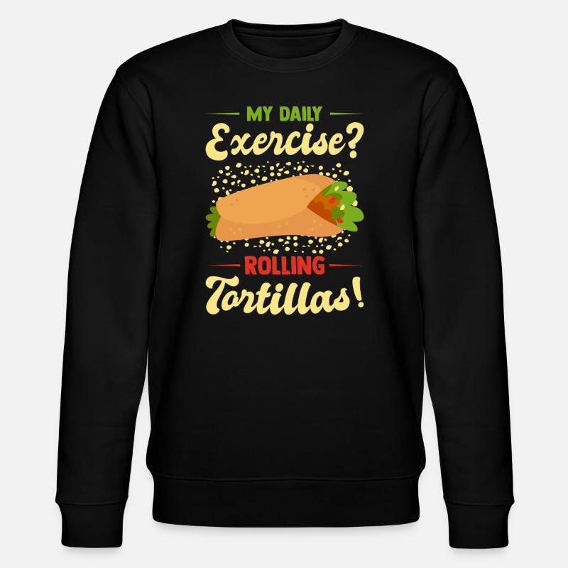 Tacos mexicains Tacos mexicains - Sweat bio CHANGER Stanley/Stella Unisexe - noir