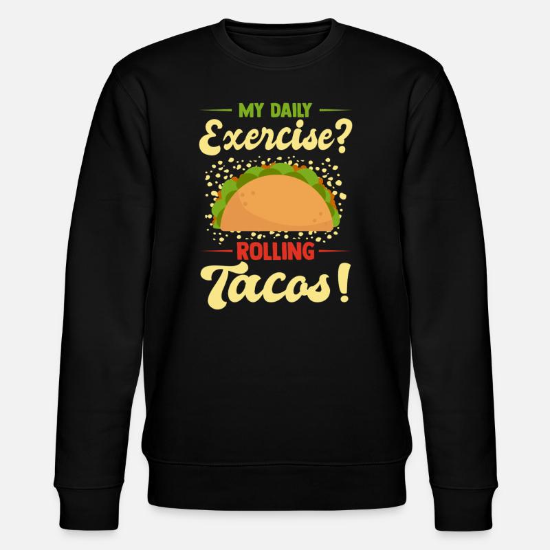Tacos mexicains Tacos mexicains - Sweat bio CHANGER Stanley/Stella Unisexe - noir