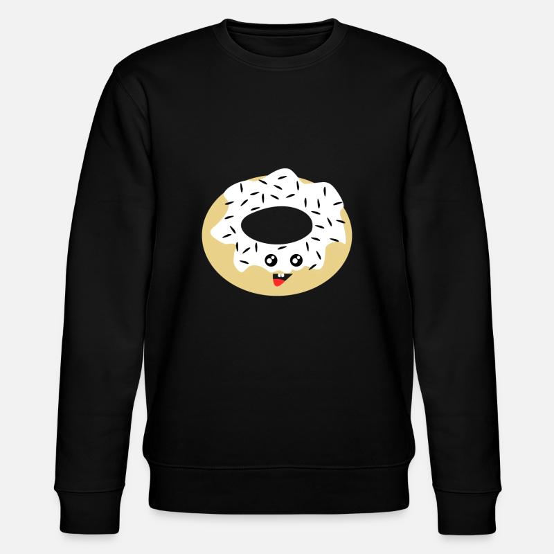 Donut - Stanley/Stella Unisex Bio-Sweatshirt CHANGER  - Schwarz