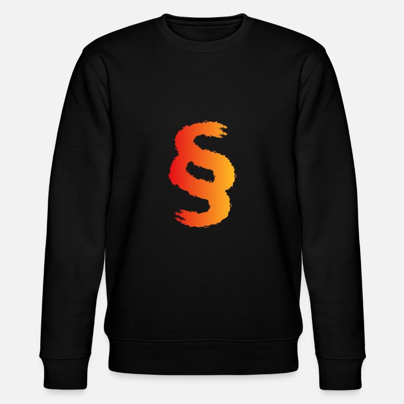 Signe de symbole de paragraphe - Sweat bio CHANGER Stanley/Stella Unisexe - noir