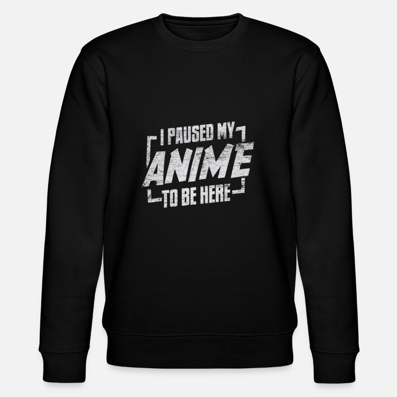Anime - Stanley/Stella CHANGER Unisex Organic Sweatshirt - black