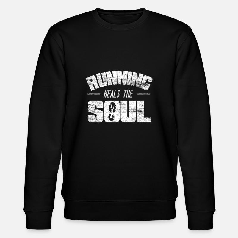 Coureurs de course - Sweat bio CHANGER Stanley/Stella Unisexe - noir