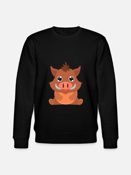 wild boar - Stanley/Stella CHANGER Unisex Organic Sweatshirt - black