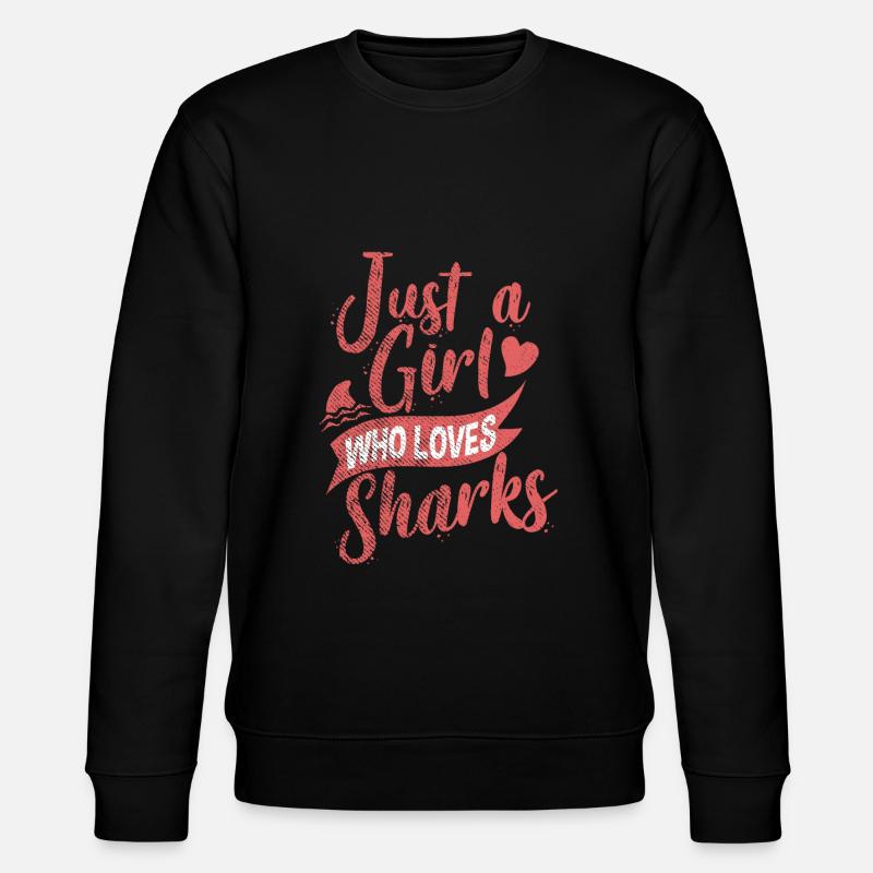 Fille de requin - Sweat bio CHANGER Stanley/Stella Unisexe - noir