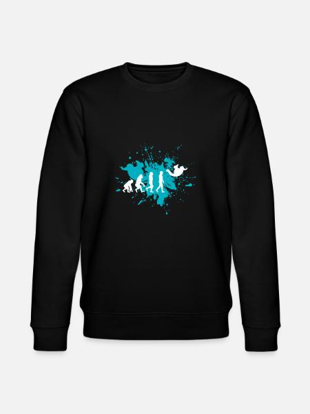 Parachute de parachutisme - Sweat bio CHANGER Stanley/Stella Unisexe - noir