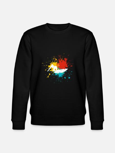Surfer Surfen - Stanley/Stella Unisex Bio-Sweatshirt CHANGER  - Schwarz