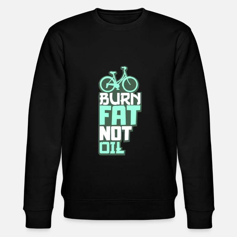 Bicycle environmental protection climate protection - Stanley/Stella CHANGER Unisex Organic Sweatshirt - black