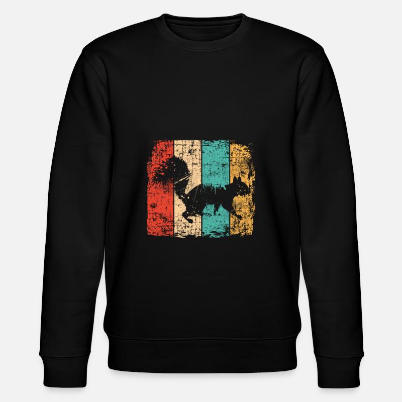 squirrel - Stanley/Stella CHANGER Unisex Organic Sweatshirt - black