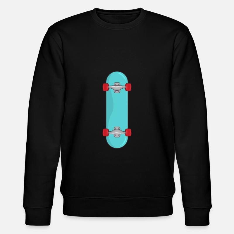 planche à roulette - Sweat bio CHANGER Stanley/Stella Unisexe - noir