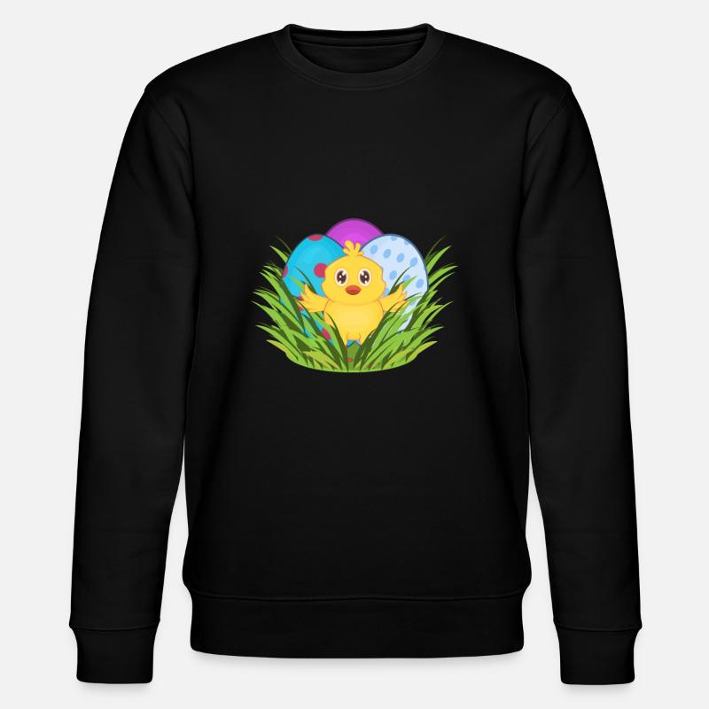 Easter - Stanley/Stella CHANGER Unisex Organic Sweatshirt - black