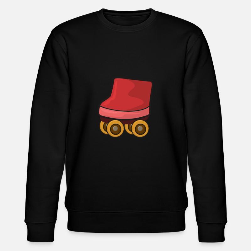 Roller skate roller skating - Stanley/Stella CHANGER Unisex Organic Sweatshirt - black