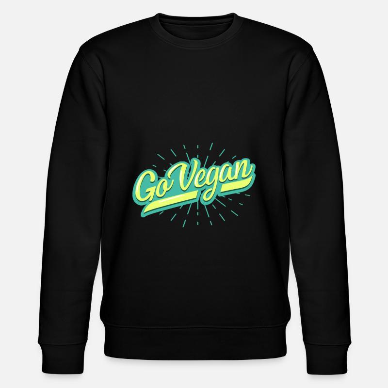 Vegan - Stanley/Stella Unisex Bio-Sweatshirt CHANGER  - Schwarz