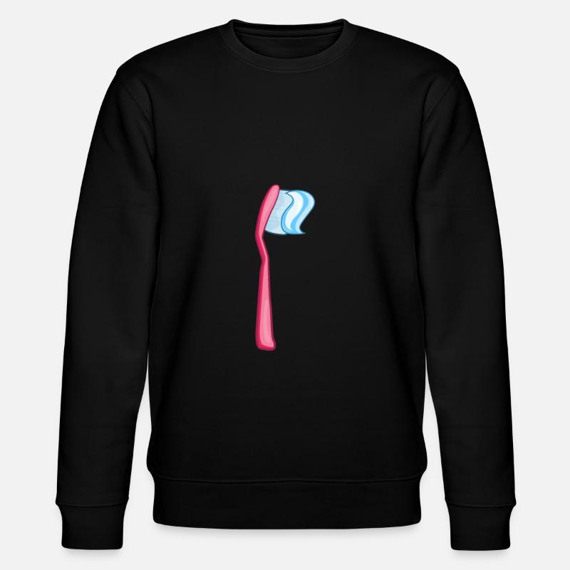Zahnbürste - Stanley/Stella Unisex Bio-Sweatshirt CHANGER  - Schwarz
