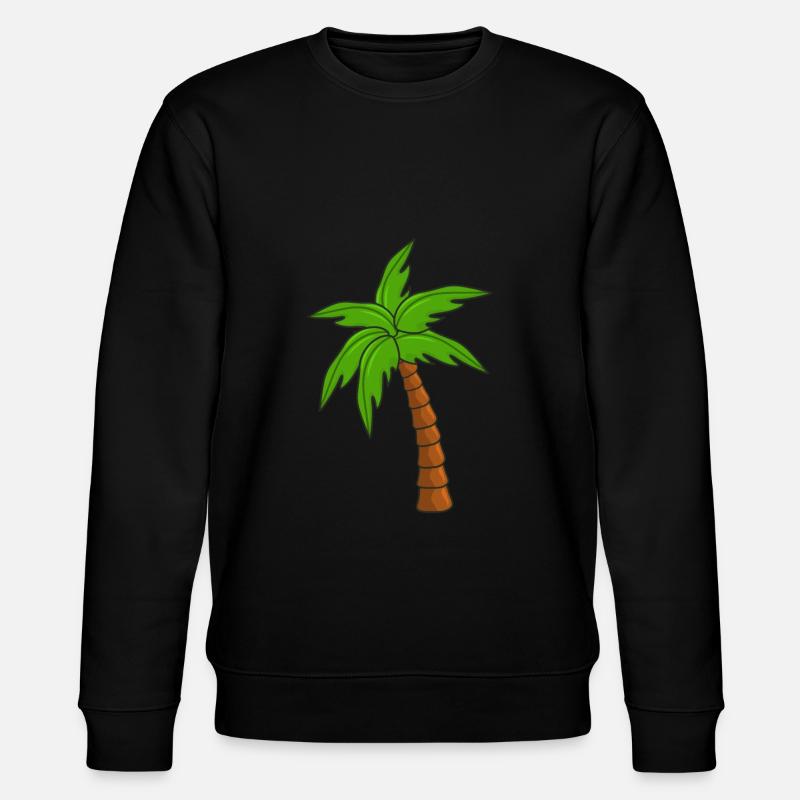 Palme - Stanley/Stella Unisex Bio-Sweatshirt CHANGER  - Schwarz