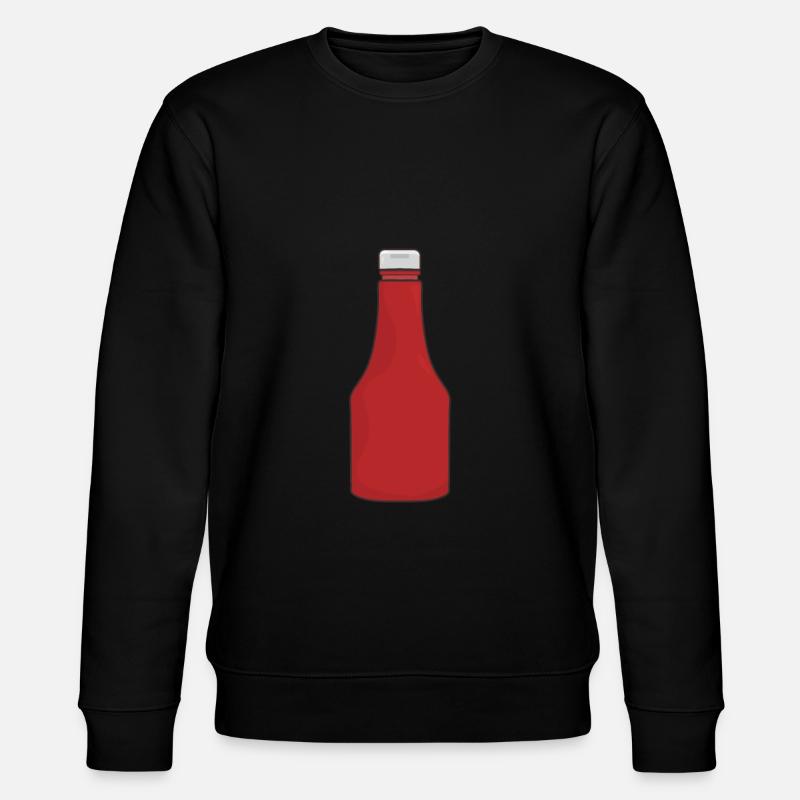 Ketchup - Stanley/Stella Unisex Bio-Sweatshirt CHANGER  - Schwarz