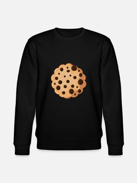 Biscuit Cookie - Stanley/Stella CHANGER Unisex Organic Sweatshirt - black
