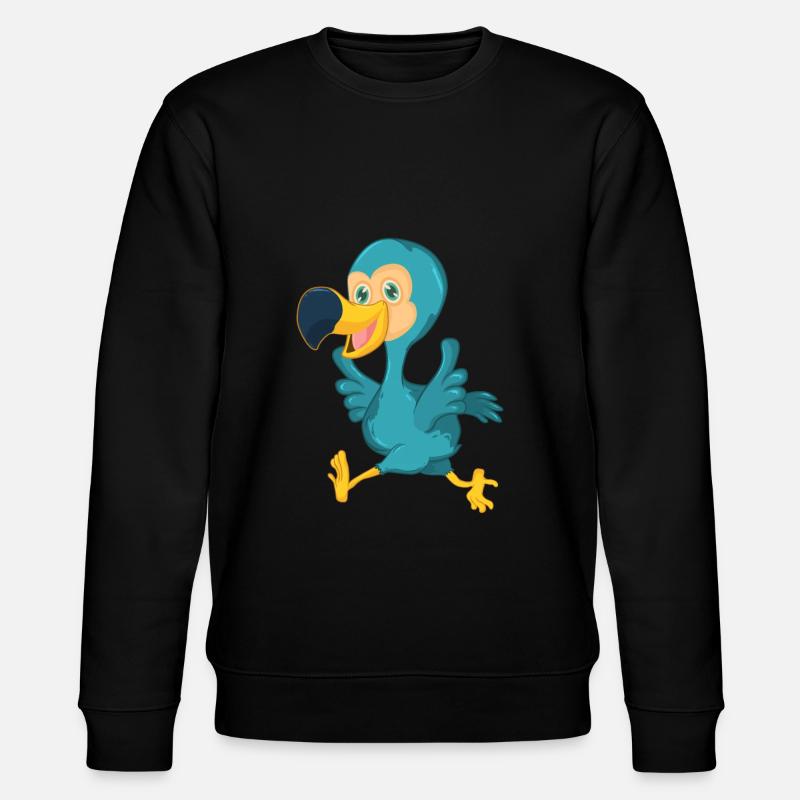 Dodo Vogel - Stanley/Stella CHANGER Unisex Organic Sweatshirt - black