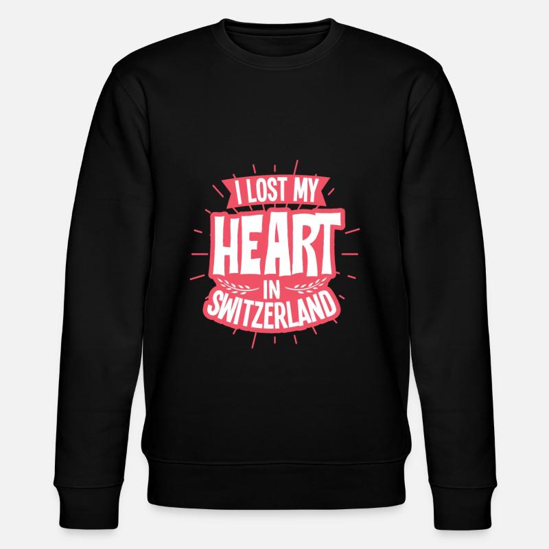Suisse - Sweat bio CHANGER Stanley/Stella Unisexe - noir