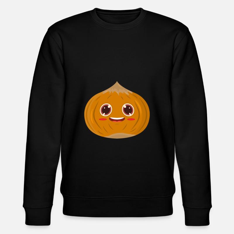 hazelnut - Stanley/Stella CHANGER Unisex Organic Sweatshirt - black