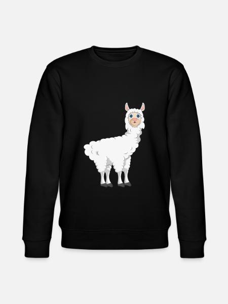 Alpaca Lama - Stanley/Stella CHANGER Unisex Organic Sweatshirt - black