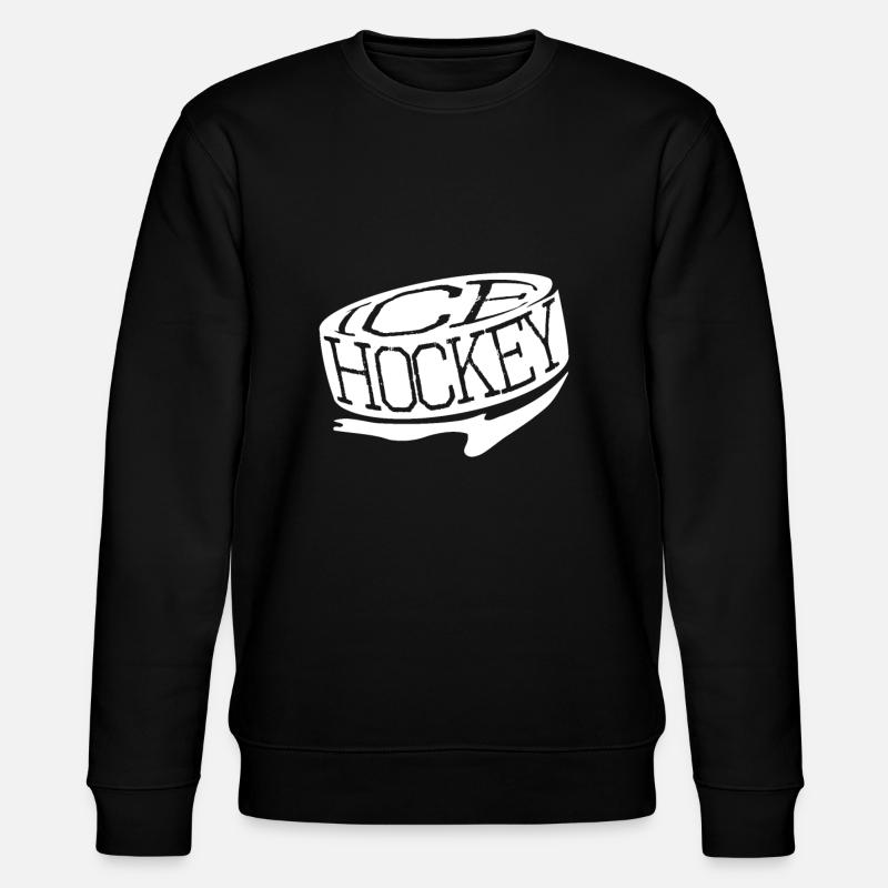 Eishockey - Stanley/Stella Unisex Bio-Sweatshirt CHANGER  - Schwarz
