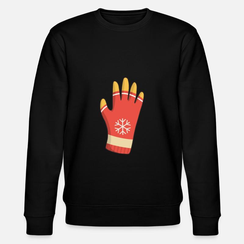 Handschuh Winter - Stanley/Stella Unisex Bio-Sweatshirt CHANGER  - Schwarz