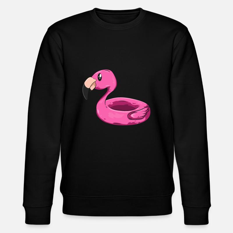 Flamingo Schwimmring - Sweat bio CHANGER Stanley/Stella Unisexe - noir
