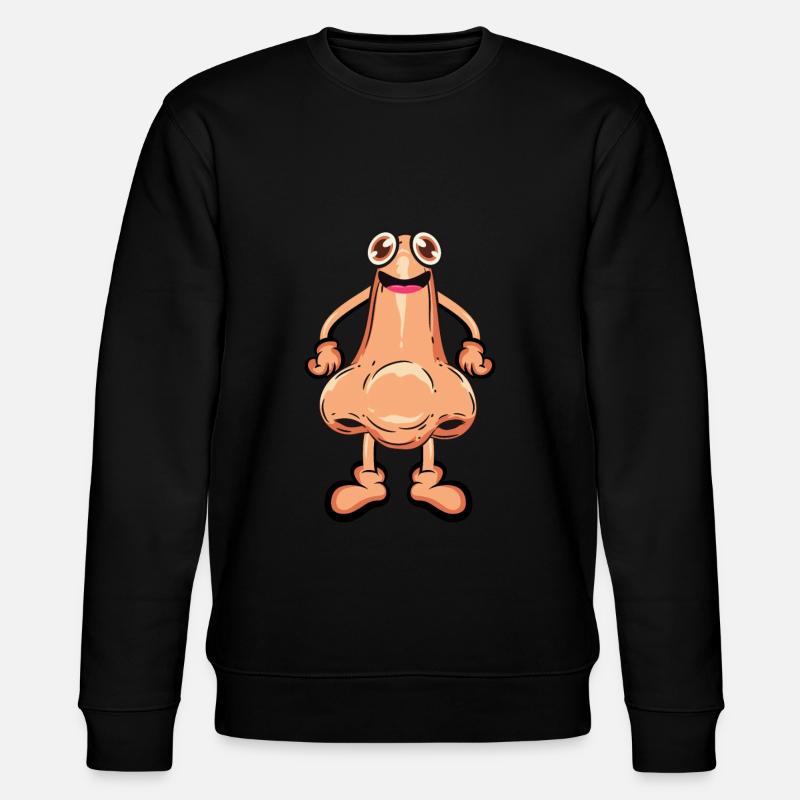 Nase - Stanley/Stella Unisex Bio-Sweatshirt CHANGER  - Schwarz