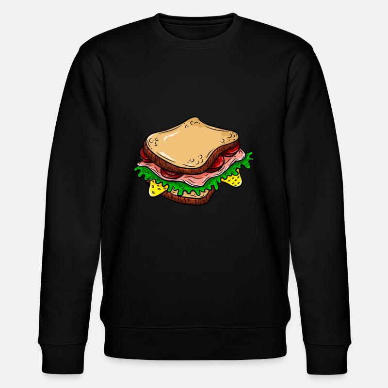 Sandwich - Sweat bio CHANGER Stanley/Stella Unisexe - noir
