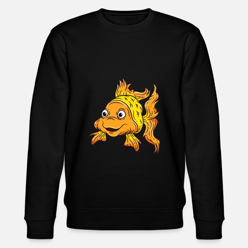 Poisson poisson rouge - Sweat bio CHANGER Stanley/Stella Unisexe - noir