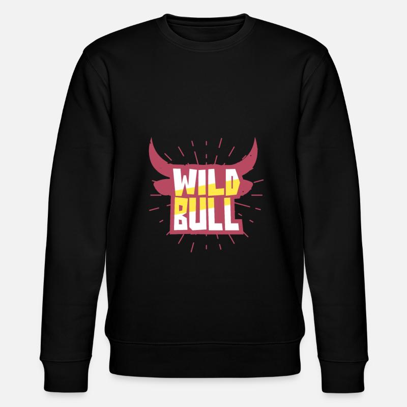 Bulle - Stanley/Stella Unisex Bio-Sweatshirt CHANGER  - Schwarz