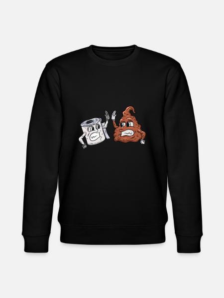 Papier toilette - Sweat bio CHANGER Stanley/Stella Unisexe - noir