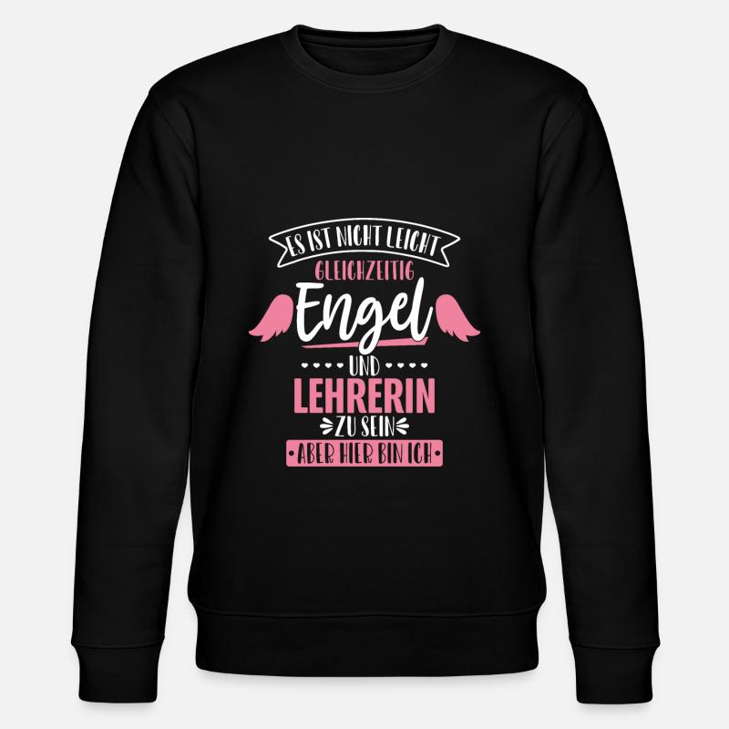Lehrerin - Stanley/Stella Unisex Bio-Sweatshirt CHANGER  - Schwarz