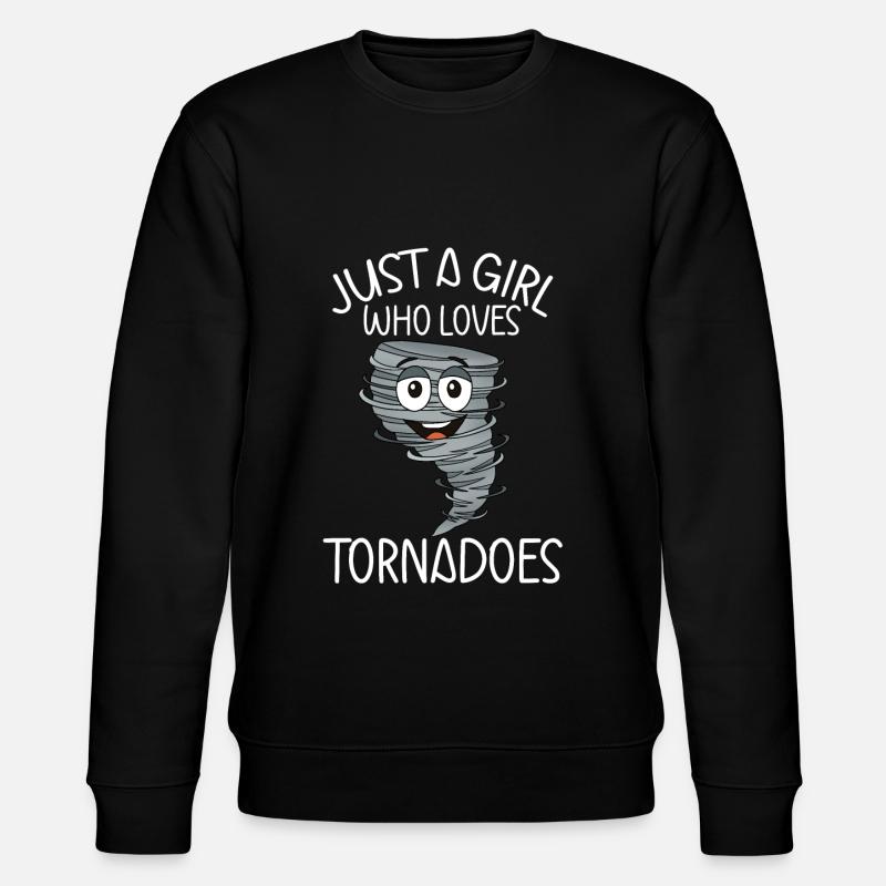 Tornado - Stanley/Stella Unisex Bio-Sweatshirt CHANGER  - Schwarz