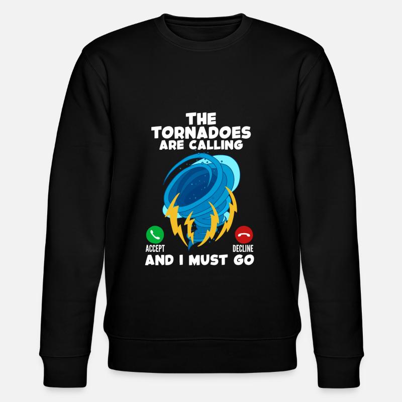Tornado - Stanley/Stella CHANGER Unisex Organic Sweatshirt - black