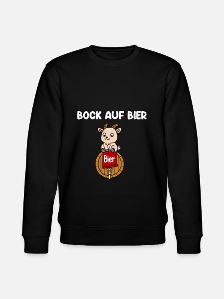 Bock Auf Bier - Stanley/Stella Unisex Bio-Sweatshirt CHANGER - Schwarz