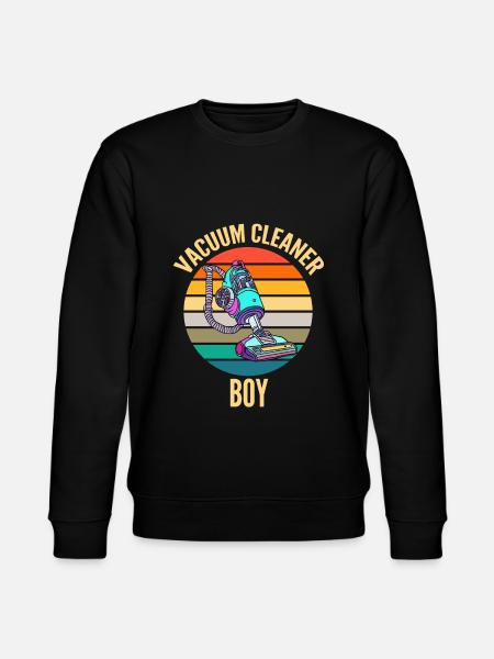 Vacuum Cleaner Cleaning Power Gift - Stanley/Stella CHANGER Unisex Organic Sweatshirt - black