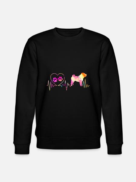 Chinese Shar Pei - Stanley/Stella Unisex Bio-Sweatshirt CHANGER - Schwarz
