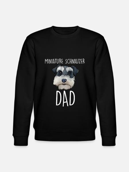 Zwergschnauzer - Stanley/Stella Unisex Bio-Sweatshirt CHANGER - Schwarz